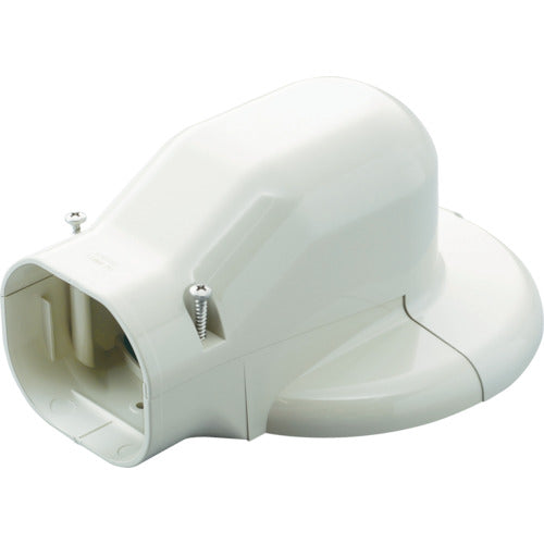 Inaba Denko Wall Corner AC Ivory Suitable Air Conditioner Cap Brim Outer Diameter φ130 or Less LDWM-90-I 1 Piece