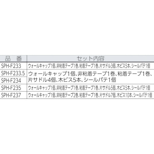 因幡電工　フレア加工済み空調配管セット　コイル条長３ｍ　SPH-F233　1 Ｓ