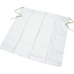 TRUSCO Antibacterial Vinylon Front Pants, White, Size L, TVL-WK-WL, 1 pc