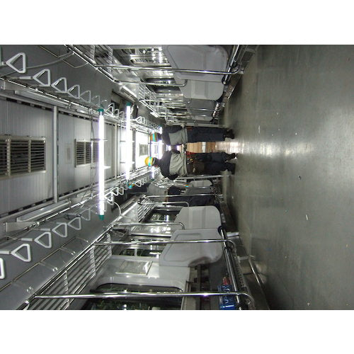 HASEGAWA LED 폴 랜턴 스위치 부착 연결 타입 PL0-40LERW 전장 1435mm PL0E1BB00S03W1-00H00