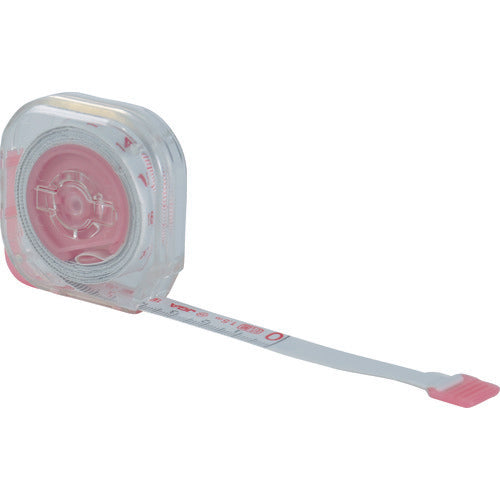 TRUSCO Fiberglass Tape Measure 1.5m Pink TGM15-P 1 pc