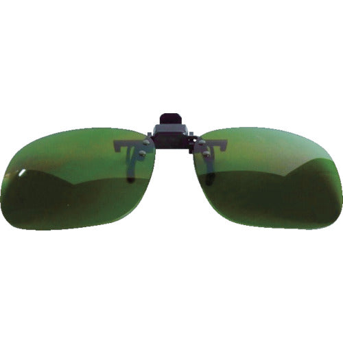 TRUSCO Clip-on apron sun-shielding glasses Polycal Lens #3 TYCR-P3 1 pc