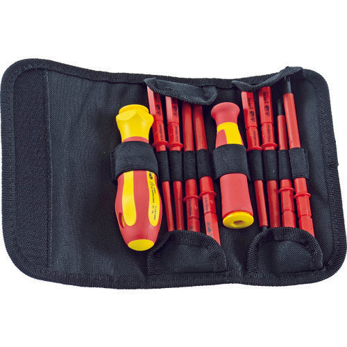 TRUSCO Insulated Interchangeable Screwdriver Set (with Magnet) TZDS-8S 1 S