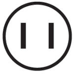 Panasonic 스냅 캡 블랙 WH4021BP 1 개