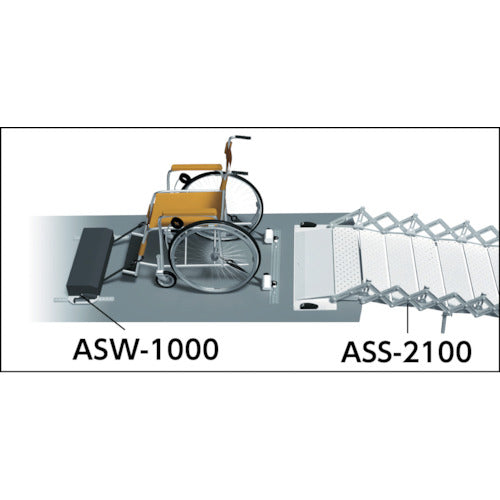 ａｌｌｓａｆｅ　電動ウインチ　ＡＲ−Ｌ３００ｍｍ　２本ｓｅｔ　ASW-1000　1 台