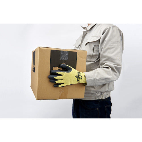 ＳＨＯＷＡ　耐切創手袋　ハガネコイル　Ｓ−ＴＥＸ　ＫＶ３　Ｓサイズ　S-TEX KV3-S　1 双