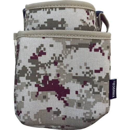 ＴＲＵＳＣＯ　【売切廃番】デジタルデザート迷彩　腰袋　２段ベルト通し強化型　小　TCM-W21　1 個