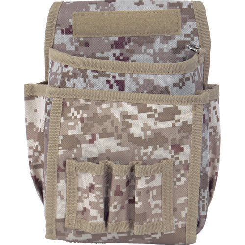 TRUSCO 【매진 폐번】 디지털 디저트 위장 허리 부대 2 단 뚜껑 드라이버 3 개 포함 TCM-W23 1 개