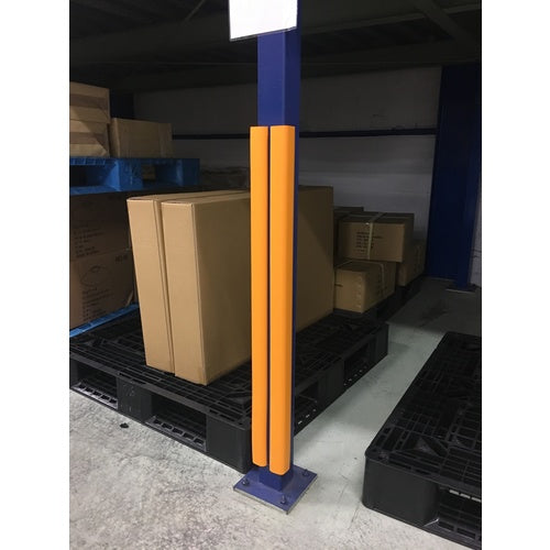 TRUSCO Safety Cushion L-Shaped Oil Surface Adhesive Large 1 Piece Yellow TAC-02YS 1 Piece