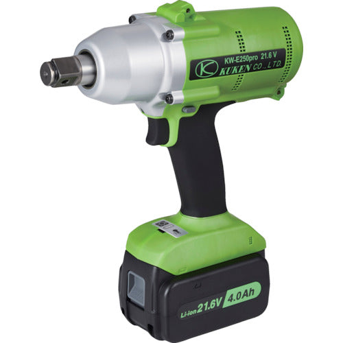 KUKEN Rechargeable Impact Wrench 19mm Square (Set) KW-E250PROS 1 unit