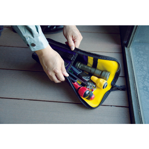 TRUSCO 3WAY Tool Case KIRITS Large Size Orange x Navy T3TC-L-OR 1 pc