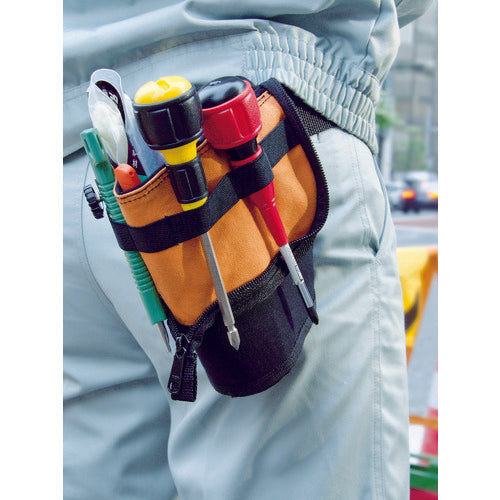 ＴＲＵＳＣＯ　３ＷＡＹツールケース　ＫＩＲＩＴＳ　Ｍサイズ　ネイビーＸ黄　T3TC-M-NV　1 個