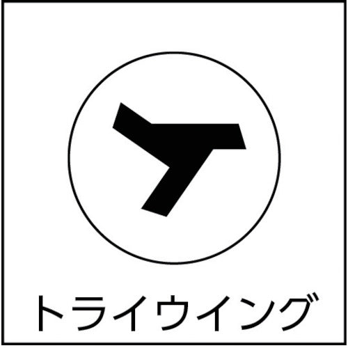 ＴＲＵＳＣＯ　トライウイングナベ頭小ねじ　ステンレス　Ｍ５×１０　１３本入　B112-0510　1 PK