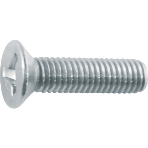 TRUSCO Tri-Wing Countersunk Head Screw Stainless Steel M3 x 8 14 Pieces B113-0308 1 PK