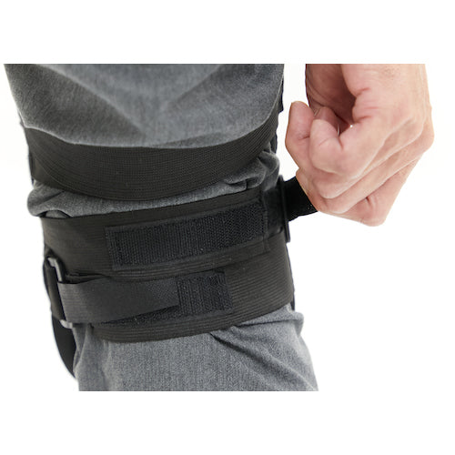 TRUSCCO 작업용 니패드 양발용 블랙 TNEE-BK 1조