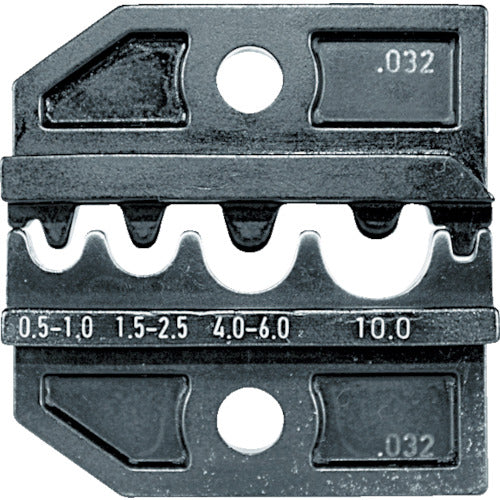 ＲＥＮＮＳＴＥＩＧ　圧着ダイス　６２４−０３２　裸端子０．５−１０　624-032-3-0　1 組