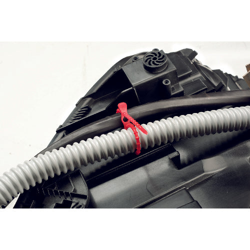 ＳａｐｉＳｅｌｃｏ　「クリックタイ」　赤　３．５ｍｍ×１２０ｍｍ　最大結束ｍｍ　CLT.10.2110R　1 袋