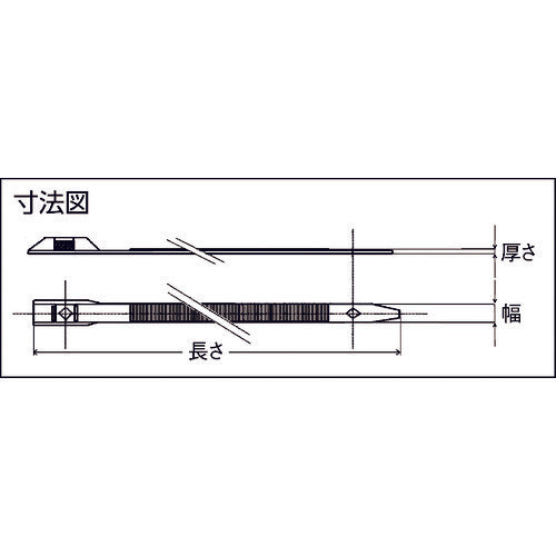 ＳａｐｉＳｅｌｃｏ　【売切廃番】　【在庫限り値引品】「カール」　ケーブルタイ　黒　６ｍｍ×３６０ｍｍ　最大結束９　COL.3.413　1 袋