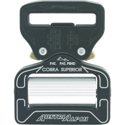 ＡＬＰＩＮ　スーパーＣＯＢＲＡ　バックル　４５ＭＭ　ブラック　ＶＦ　FS45KVF　1 個