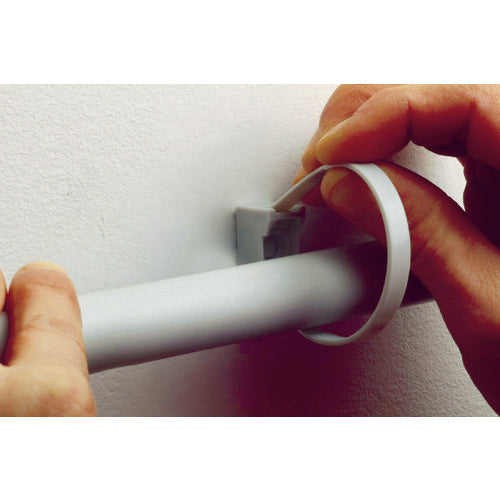 SapiSelco 【재고 한계 인상】 나사 구멍 부착 케이블 타이 화이트 7mm × 165mm 최대 결속 16 ~ FSU.21.2101 1 봉지