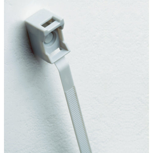 SapiSelco 【재고 한계 인상】 나사 구멍 부착 케이블 타이 블랙 7mm × 165mm 최대 결속 16 ~ FSU.3.2101 1 봉지