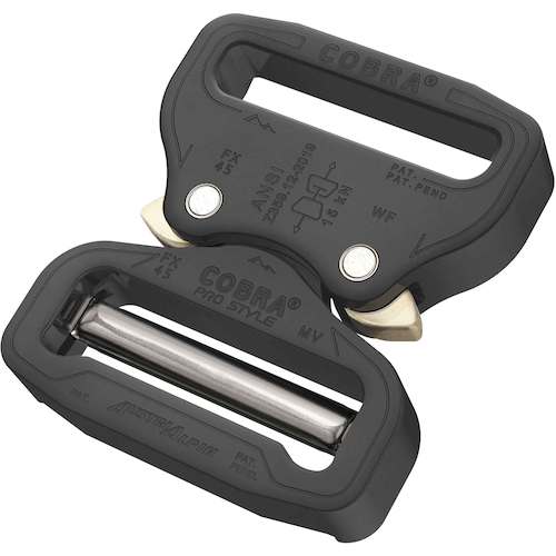 ALPIN COBRA 프로스타일 ANSI 버클 45MM 블랙 VF FX45KVF 1개