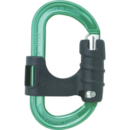 ALPIN [Sold out and discontinued] Carabiner OVALO BELAY Barlock Wire diameter 12.5 Green KA65BK-G 1 piece