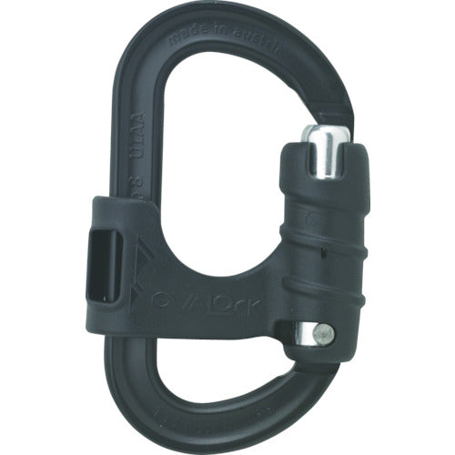ALPIN [Sold out and discontinued] Carabiner OVALO BELAY Barlock Wire diameter 12.5 Black KA65BK-X 1 piece