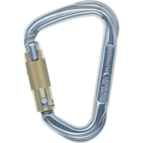 ALPIN 카라비나 2800 EVO 3점 오토록 선경 14.0 실버 KW35A3 1개