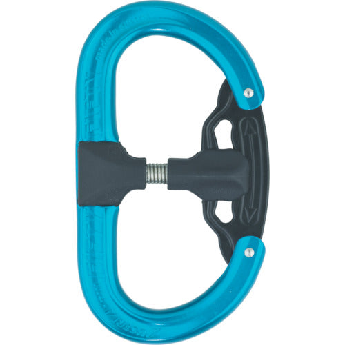 ALPIN 카라비나 50-50 오토록 선경 13.5 파랑 KX55B 1개