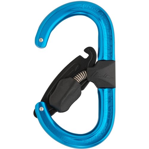 ALPIN 카라비나 50-50 오토록 선경 13.5 파랑 KX55B 1개