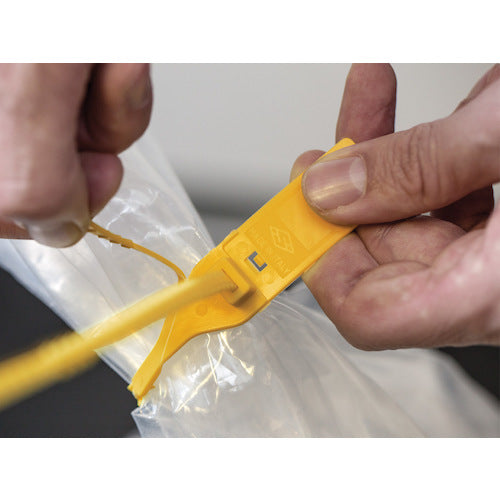 SapiSelco 봉인 타이 「SPY」 황 336 mm (300개입) SPY.P14.014 1봉투