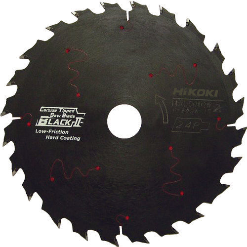 HiKOKI Particleboard Chip Saw (Black 2) 165 x 20 24 Blades 0033-6329 1 Piece