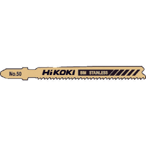 ＨｉＫＯＫＩ　ジグソーブレード　ＮＯ．５０　９２Ｌ　１３山　５枚入り　0040-1399　1 PK