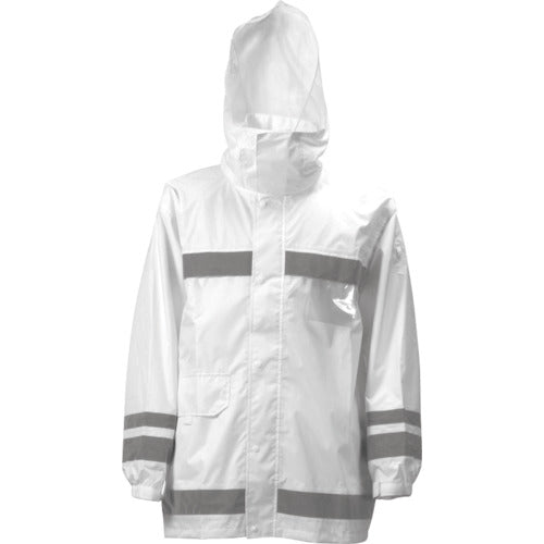 Kajimeiku Visibility Rain Suit White L 3810-01-L 1 unit