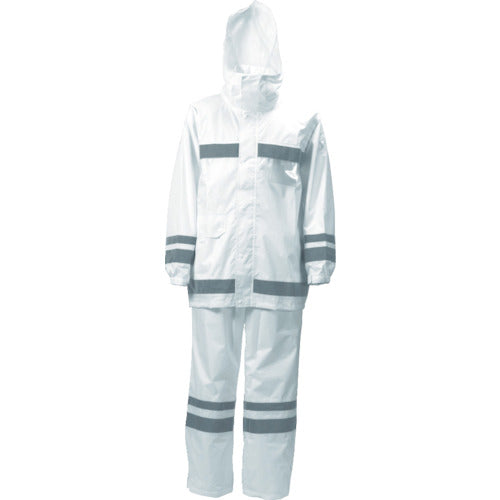 カジメイク　視認性レインスーツ　イエロー　Ｌ　3810-11-L　1 着