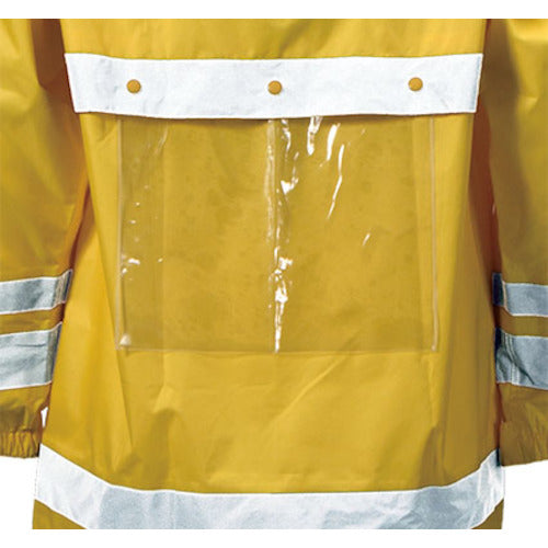 カジメイク　視認性レインスーツ　イエロー　ＬＬ　3810-11-LL　1 着