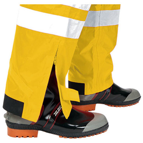 カジメイク　視認性レインスーツ　イエロー　ＬＬ　3810-11-LL　1 着