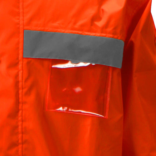 Kajimeiku Visibility Rain Suit Orange M 3810-25-M 1 unit
