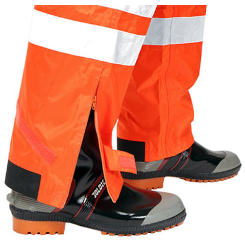 Kajimeiku Visibility Rain Suit Orange S 3810-25-S 1 unit