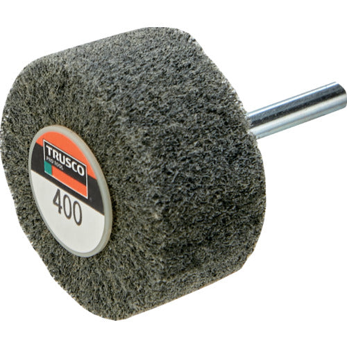TRUSCO Nylon Shaft Wheel Outer Diameter 30 x Thickness 25 x Shaft 6 400# (5 pieces) UFN325-400 1 box