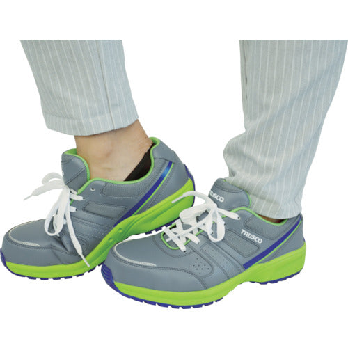 ＴＲＵＳＣＯ　軽量スニーカー　Ｔ−Ｌｉｇｈｔｏｐ　２２．５ｃｍ　グレー　TYM-225GY　1 足