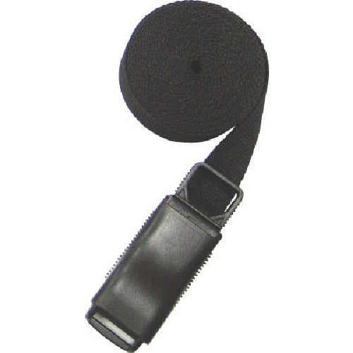 TRUSCO [Sold out and discontinued] Resin buckle binding belt with key B type 25mm black TIB-KLS-KB25 1 piece