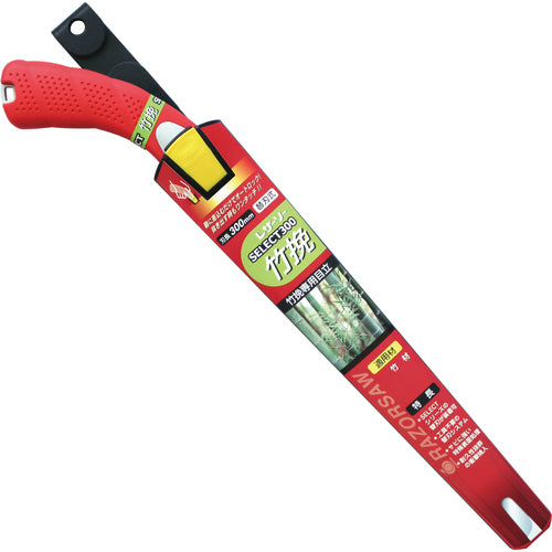 ＲＥＺＯＲＳＡＷ　園芸用鋸　レザーソーセレクト竹挽　刃長３００ｍｍ　全長４５０ｍｍ　172　1 丁