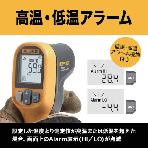FLUKE radiation thermometer 59MAX-PLUS 1 piece