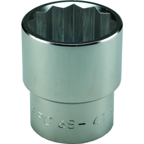 ＦＰＣ　ソケット　１２角　差込角１９．０ｍｍ　対辺３６ｍｍ　6S-36　1 個
