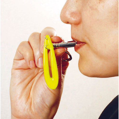 TRUSCO Disaster Prevention and Crime Prevention Whistle Yellow TEW-Y 1 pc