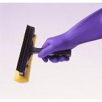 ＳＨＯＷＡ　塩化ビニール手袋　ナイスハンドミュー厚手　バイオレット　Ｍサイズ　NHMIA-MV　1 双