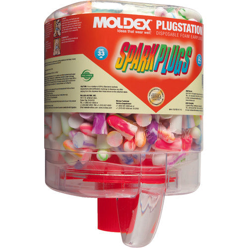 MOLDEX Earplugs Spark Plug Plug Station 250 pairs 6644 1 CS