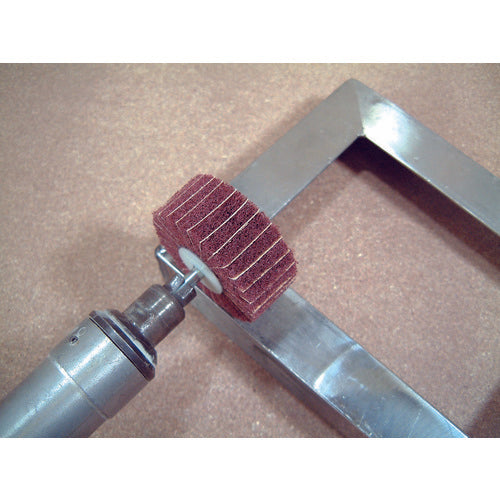 ＴＲＵＳＣＯ　ナイロンミックスホイール外径φ３０×厚み２５×軸６　＃８０　５個入　FM3025-80　1 箱